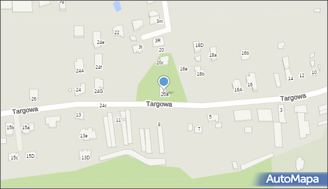 Solec Kujawski, Targowa, 20a, mapa Solec Kujawski