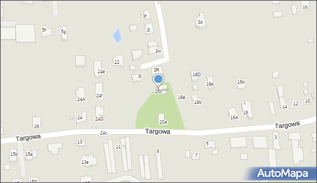 Solec Kujawski, Targowa, 20c, mapa Solec Kujawski