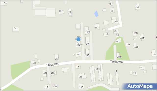 Solec Kujawski, Targowa, 24A, mapa Solec Kujawski