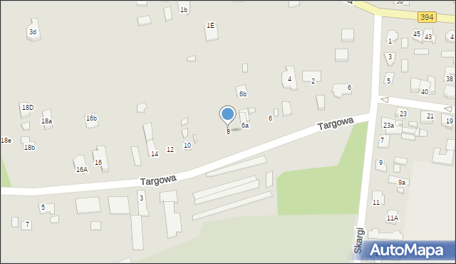 Solec Kujawski, Targowa, 8, mapa Solec Kujawski