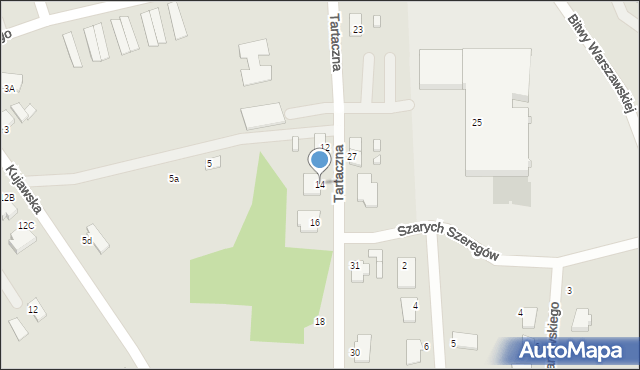Solec Kujawski, Tartaczna, 14, mapa Solec Kujawski