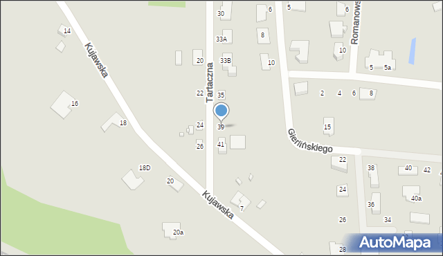 Solec Kujawski, Tartaczna, 39, mapa Solec Kujawski