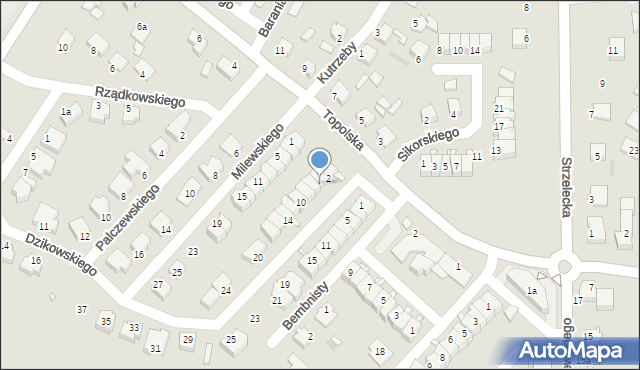 Środa Wielkopolska, Taczaka Stanisława, 4, mapa Środa Wielkopolska