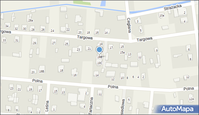 Stanisławów, Targowa, 19B, mapa Stanisławów