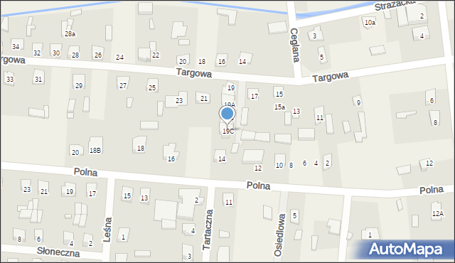 Stanisławów, Targowa, 19C, mapa Stanisławów