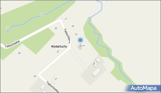 Staszkówka, Taborówka, 23, mapa Staszkówka