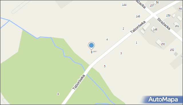 Staszkówka, Taborówka, 6, mapa Staszkówka