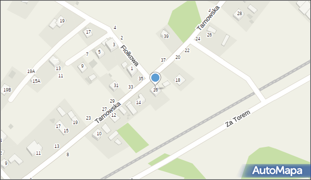 Sterkowiec, Tarnowska, 16, mapa Sterkowiec