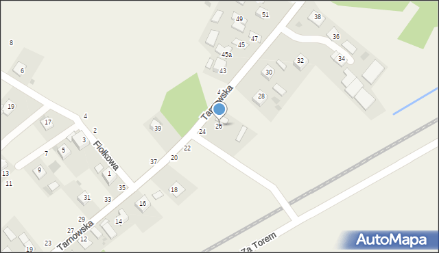 Sterkowiec, Tarnowska, 26, mapa Sterkowiec