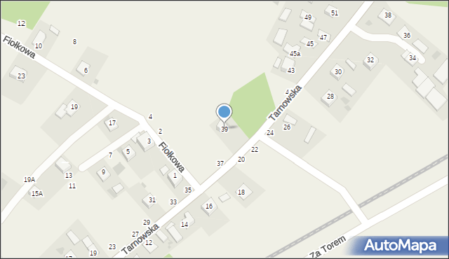 Sterkowiec, Tarnowska, 39, mapa Sterkowiec