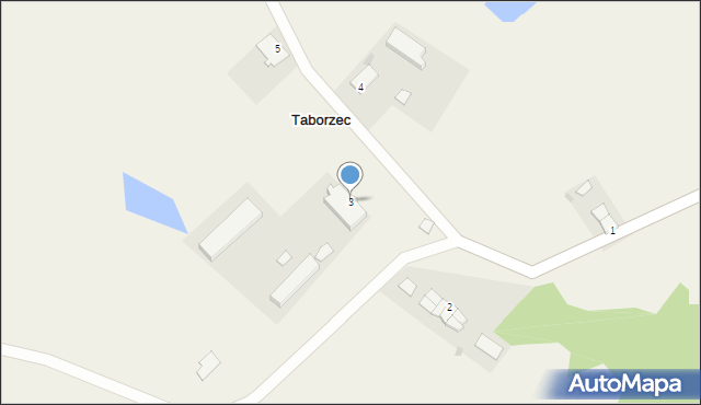 Taborzec, Taborzec, 3, mapa Taborzec