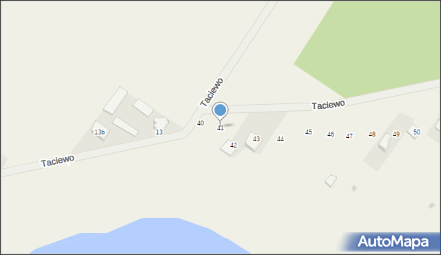 Taciewo, Taciewo, 41, mapa Taciewo