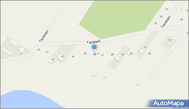 Taciewo, Taciewo, 46, mapa Taciewo