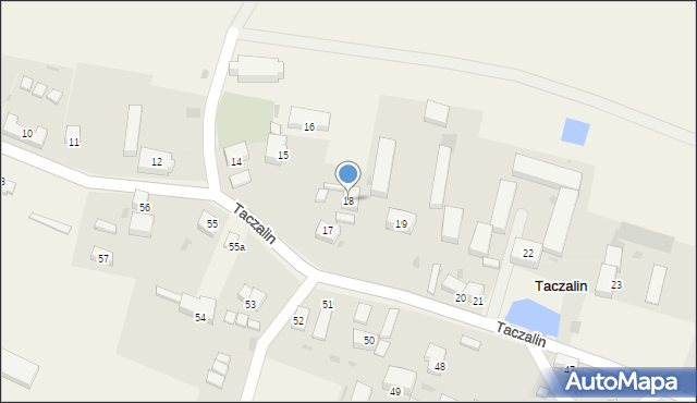 Taczalin, Taczalin, 18, mapa Taczalin