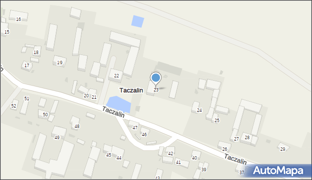 Taczalin, Taczalin, 23, mapa Taczalin