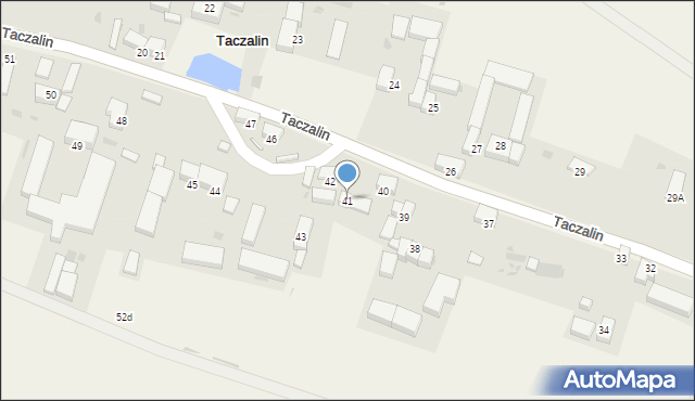 Taczalin, Taczalin, 41, mapa Taczalin