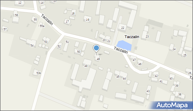 Taczalin, Taczalin, 48a, mapa Taczalin