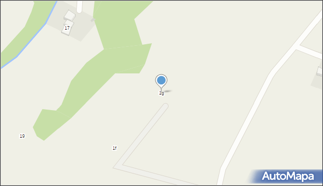 Taczów Mały, Taczów Mały, 1g, mapa Taczów Mały