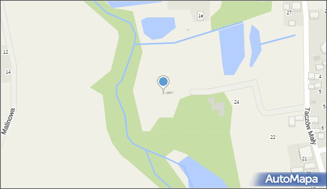 Taczów Mały, Taczów Mały, 25, mapa Taczów Mały