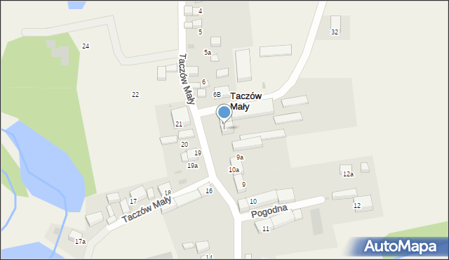 Taczów Mały, Taczów Mały, 8, mapa Taczów Mały