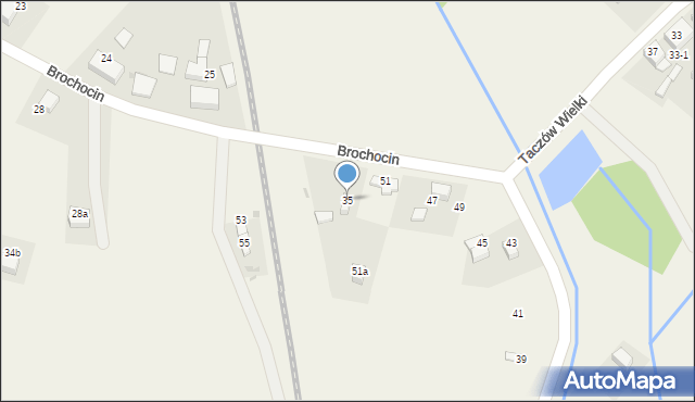 Taczów Wielki, Taczów Wielki, 35, mapa Taczów Wielki