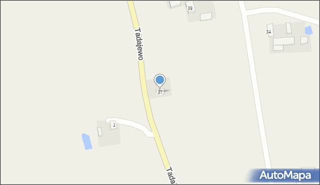 Tadajewo, Tadajewo, 37, mapa Tadajewo