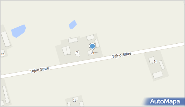 Tajno Stare, Tajno Stare, 23, mapa Tajno Stare