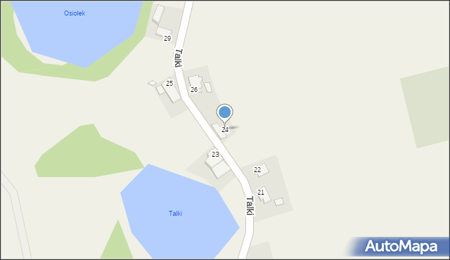 Talki, Talki, 24, mapa Talki