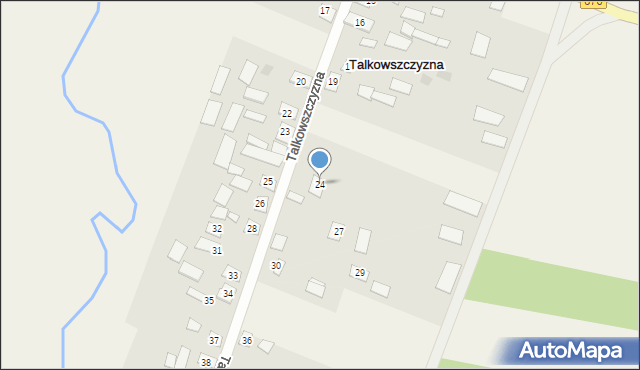 Talkowszczyzna, Talkowszczyzna, 24, mapa Talkowszczyzna