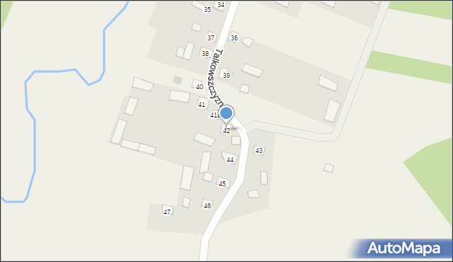 Talkowszczyzna, Talkowszczyzna, 42, mapa Talkowszczyzna