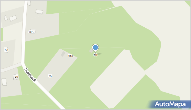 Talkowszczyzna, Talkowszczyzna, 58, mapa Talkowszczyzna