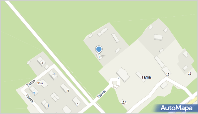 Tama, Tama, 1, mapa Tama