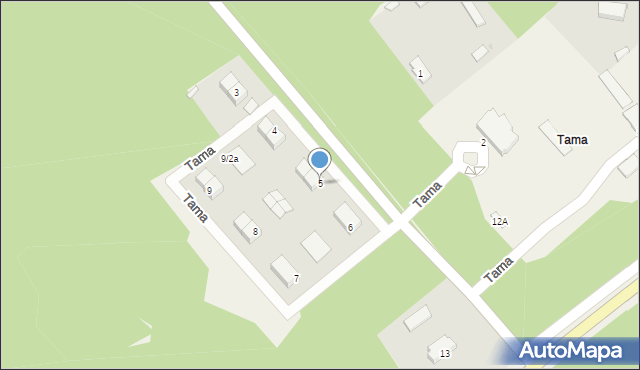 Tama, Tama, 5, mapa Tama