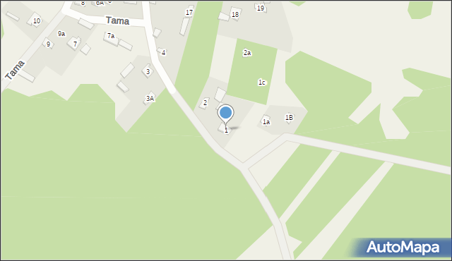 Tama, Tama, 1, mapa Tama