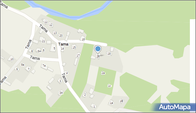 Tama, Tama, 18, mapa Tama