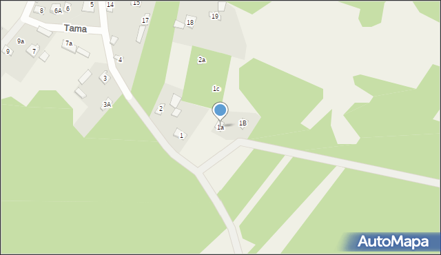 Tama, Tama, 1a, mapa Tama