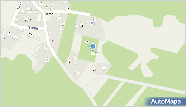 Tama, Tama, 1c, mapa Tama