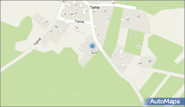 Tama, Tama, 3A, mapa Tama