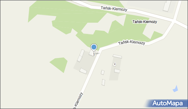 Tańsk-Kiernozy, Tańsk-Kiernozy, 3, mapa Tańsk-Kiernozy