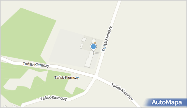 Tańsk-Kiernozy, Tańsk-Kiernozy, 7, mapa Tańsk-Kiernozy