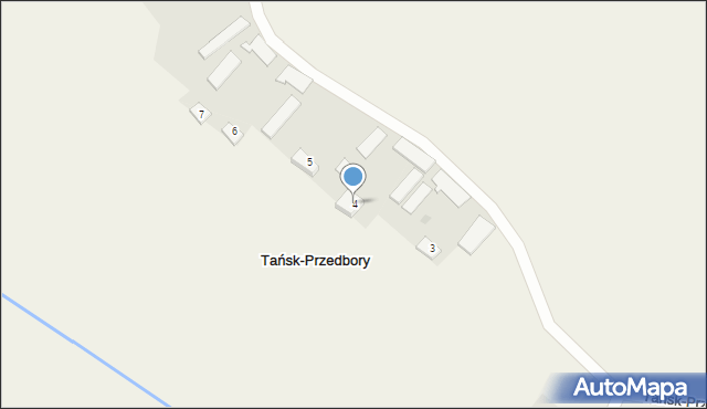 Tańsk-Przedbory, Tańsk-Przedbory, 4, mapa Tańsk-Przedbory