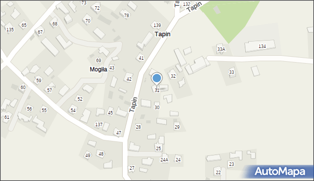 Tapin, Tapin, 31, mapa Tapin