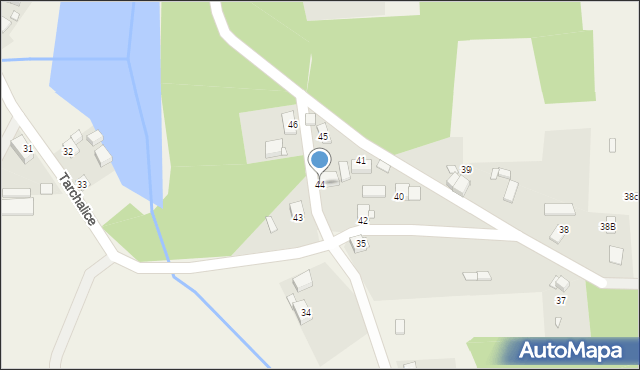 Tarchalice, Tarchalice, 44, mapa Tarchalice
