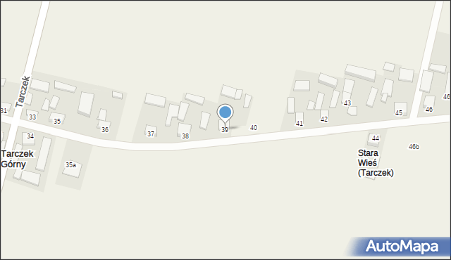 Tarczek, Tarczek, 39, mapa Tarczek