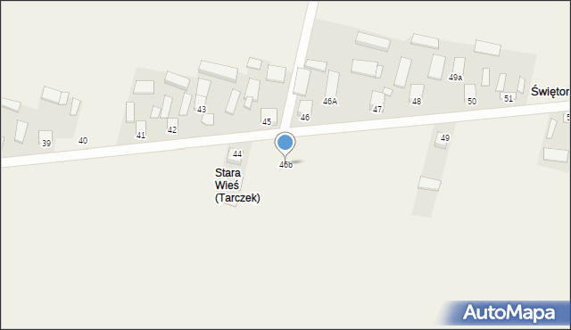 Tarczek, Tarczek, 46b, mapa Tarczek