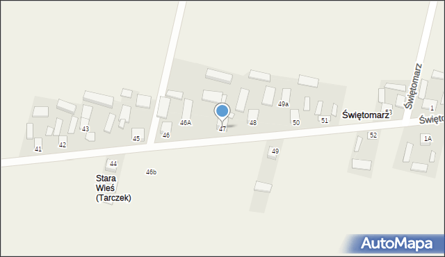 Tarczek, Tarczek, 47, mapa Tarczek