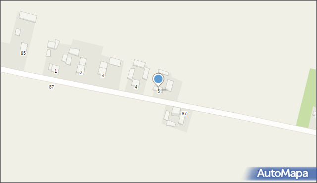 Tarczek, Tarczek, 5, mapa Tarczek