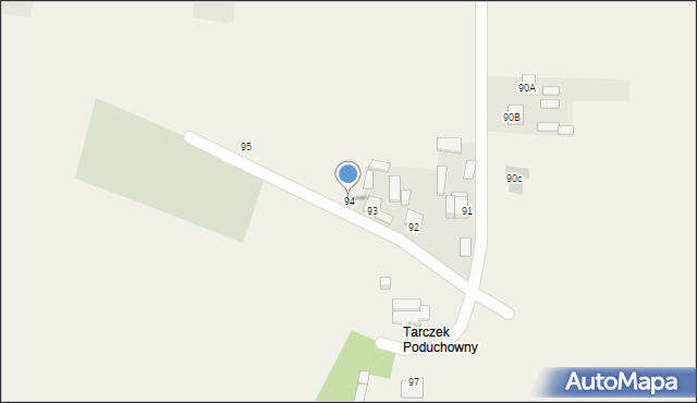 Tarczek, Tarczek, 94, mapa Tarczek
