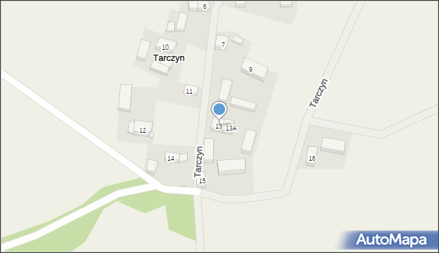 Tarczyn, Tarczyn, 13, mapa Tarczyn