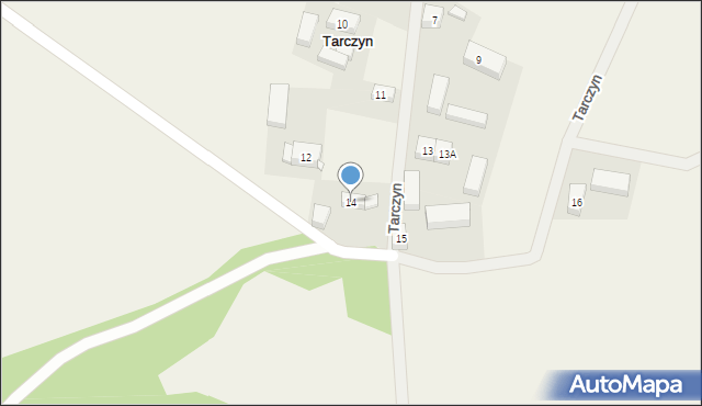 Tarczyn, Tarczyn, 14, mapa Tarczyn